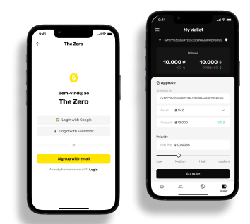 The Zero project screen